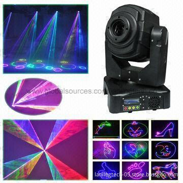 1.8W RGB Moving Head Cartoon Laser Light, Animation Stage Laser Projectors, Comes in Multi-color
